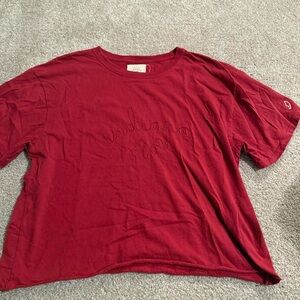 League Red Casual Tee